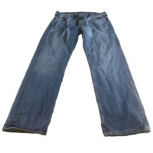 Levi's 569 Men's Jeans Size 36 x‎ 34 Straight Loose Fit Blue Medium Wash Casual